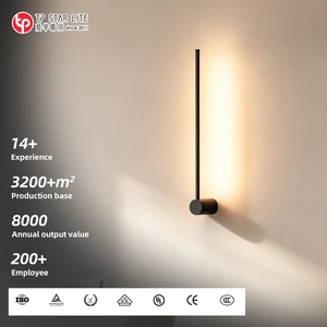 Modern LED Wall Lamp Long Hanging Lights Simple Nordic Living Room Sofa Background Wall Light Bedroom Bedside Floor Lamp