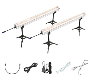 Dimmable Daisy Chain Waterproof High PPFD Output 120w Under Canopy LED Grow Lights For Indoor Vegetative Growth
