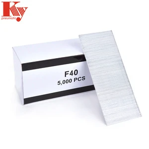 1-9/16 Inch Pneumatic Gun Nails Smooth Shank Type Iron Brad Nail for Photo Frame F40