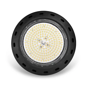 JIUPO UFO LED Grow Light Full Spectrum IP65 Waterproof Lamp for Vertical Farm Greenhouse Indoor Plant Growth Lighting
