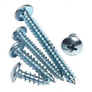 China Factory Direct Supply 410 Stainless Steel Phillips Umbrella Head Self Tapping Screws ST2.2-ST6.3 Full Sizes High Hardness