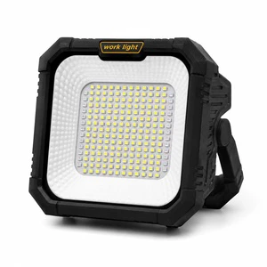 Hot Sale 206 LEDs ABS Type-C USB Output Solar Powered Work Light for Camping Emergency