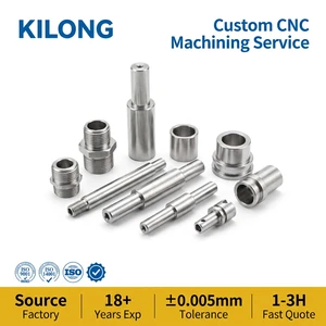 OEM ODM High Precision CNC Turning Service Metal Parts Stainless Steel Hydraulic Adapter Connector Pipe Fittings Manufacturer