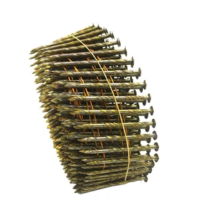 15 Degree 2.2 X 50 Mm Screw Coil Nails