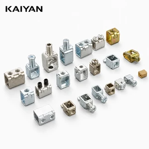 Custom M5 M4 M3 M6Circuit Breaker Terminal Cage Screw Clamp Wire Connector for MCB RCCB Electrical Switch OEM Metal Parts
