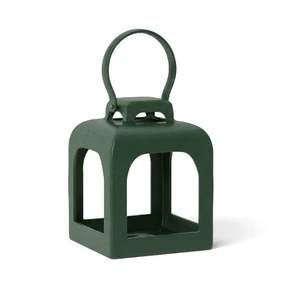 Handmade Modern Elegant Customizable Powder Coated Iron Metal Lantern Hurricane Lamp for Home & Garden Decor Christmas Easter