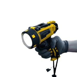 Bright Bird Multi-Function Portable Handheld Searchlight LED Flashlight 1000LM IP33 Waterproof USB Rechargeable Office Camping