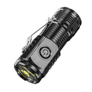 Hot-Selling 3000 Lumen ABS High-Power LED Flashlight USB Rechargeable Zoom Focusing IP55 For Emergency Camping Torch Use