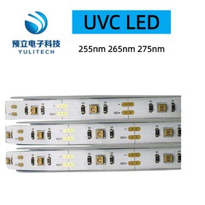 High Power 254nm 255nm 265nm UV LED UCV LED Strip for Sterilizing