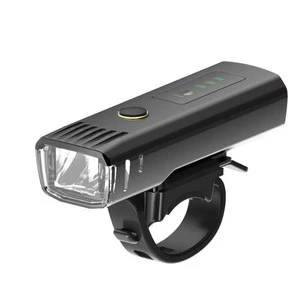 TAIKOO USB Charging Bicycle Headlight For Commuting Rechargeable Mountain Bike Light Set With Bracket