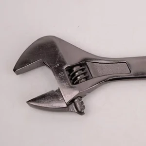 Black Nickel Carbon Steel Forged Non Ratchet Industrial Grade Universal Metric 8-inch Wholesale Adjustable Wrench