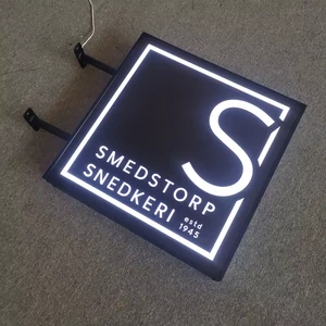 Custom Waterproof Durable LED Advertising Light Boxes Outdoor for Advertising Sign for Store Restaurant wedding wall
