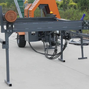 Hydraulic Firewood Processor with High Efficiency Chain Saw