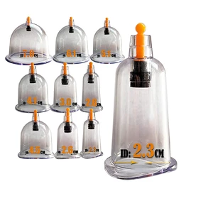 9 Size 1000 MIX Hijama Cup Supplies Cupping Vacuum Suction Ventouses Cupping Therapy Cups Disposable Vacuum Therapy Cupping Cups