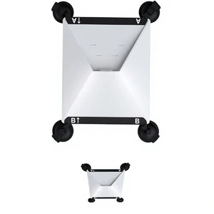 Starlink Mini Suction Cup Mount for Car Sunroof & Window-Strong Vacuum Base Tool-Free Portable (Black)