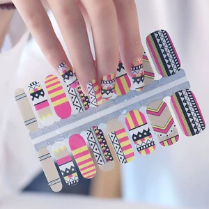 Huizi Hot Sell Huizi Self-adhesive Nail Polish Nail Sticker
