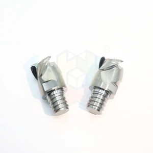 Carbide Tungsten Steel 1-20mm Milling Cutter 3 Flute Flat End Mill Milling Tool for Aluminum Alloy