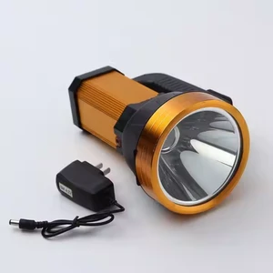 LED Rechargeable Glare Flashlight Portable Hand Lamp Searchlight for Lighting