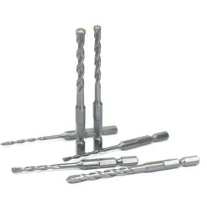 Factory Price Direct Concrete Sds Plus Drill Bit Cross Tips Head Hammer Masonry Hammer Drills Bits
