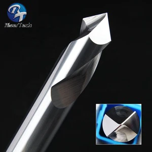 90 Degree V Shape Carbide Cnc Spot Weld Drill Bits for Aluminum Copper