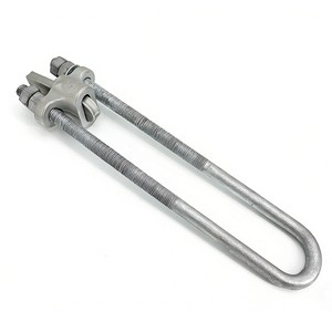 Galvanized Steel Clamp for Overhead Line Power Accessories Hardware NUT Clamp