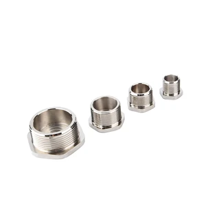 Stainless Steel Hexagonal Bushing Hex Bushing Internal and External Thread Joint Hexagonal Bushing Npt Bsp