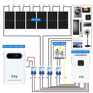 6kW 12kW 15kW 10kVA 30kVA Residential Commercial Off-Grid MPPT Pure Sine Wave Lithium PV Inverter Roof Solar Panel Full Hybrid