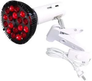 18 LEDs 660nm 850nm Near Infrared Combo Wavelength Red Infrared Light Therapy Lamp Device for Body and Face.