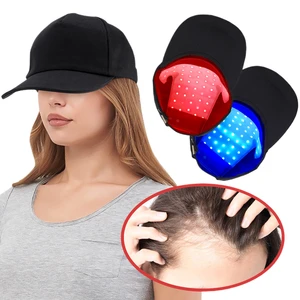 USB Charging 48PCS 660nm 460 Red And Blue Light Therapy LED Hair Growth Cap