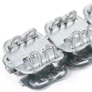 Turkish Manufacturer High Quality Galvanised Steel 1mm Thickness Selflex MR01-G-1000 Alligator Ready Set Fasteners 1.5-3.2mm for
