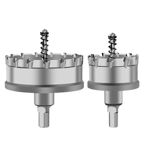Heavy Duty TCT Carbide Core Drill Bit 12-200mm Hole Saw for Stainless Steel/Thick Iron Plate/Marble OEM