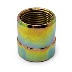 Factory Custom Steel Color Zinc Plated Bushing Galvanized Inner Thread Bushing