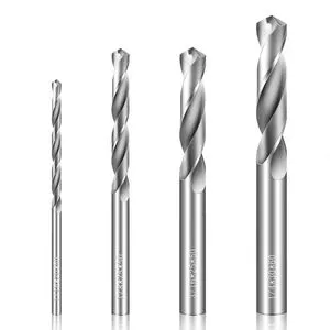 High Efficient Metric Drill Bit Set Carbide Drill Bits for Machine Tools Twist Drill for Brass and Aluminum
