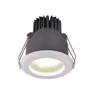 9W IP44 Waterproof Recessed Round COB Ceiling Spotlight Anti Glare Mini Led Downlight for Bathroom Industrial Use