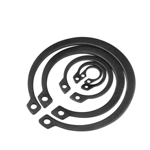 GB893.1 Standard Stainless Steel C-Type Hole Retaining Ring with Zinc Finish Internal Retaining Rings