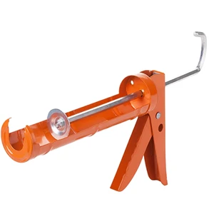 Professional Industrial DIY 9 Inch/300ml/10oz Portable Cordless Caulking Gun Thrust Ratio 18:1 Sealants Iron Alloy Custom