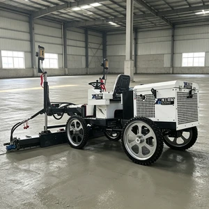 High Efficiency Concrete Laser Screed Telescopic Boom Leveling Machine