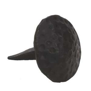 Iron clavo nails for doors and trunks hand-hammered look, strong finished clavos, available in bulk
