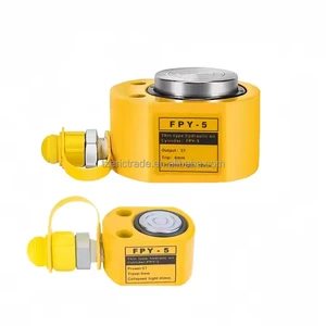Ultra-Thin Hydraulic 5 Ton Single Acting Cylinder Jack for Bridge Lifting