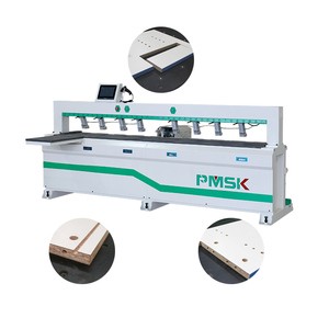 High Efficiency Three Head Cnc Multi Boring Machine With Saw For Cnc Deep Hole Drilling For Sale