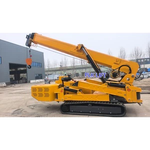 Hydraulic Spider Cranes For Sale With AC Electric Gasoline Diesel Power