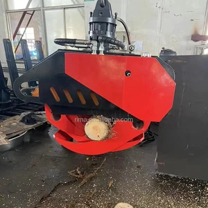 Industrial Grade Grapple Saw GS500 | Hydraulic Grapple with Integrated Chainsaw | Excavator/Crane Attachment