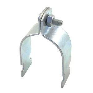 Strut Channel Steel Zinc Plate Hose Conduit Pipe Clamp for Fixing Pipe Fitting