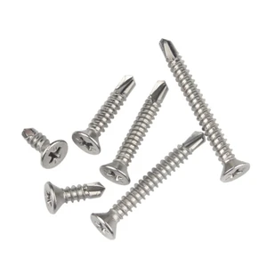 Self Drilling Screw Phillips Customize Stainless Steel Countersunk Flat Head Csk Head Self Drilling Screw