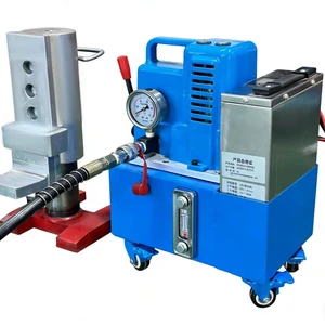 Reliable and Durable 10 Ton Alloy Steel Portable Electric Heating 48V Hydraulic Jack with 1 Year Warranty for Crane Lift