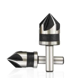 Countersink Drill Bit HSS 82Degree Point Angle Chamfer Chamfering Cutter 1/4