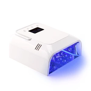 Professional 108W 42 LEDs Cordless Nail UV Lamp Portable Rechargeable Equipment for Salon/ Home Use Low Noise Feature