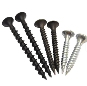 Sharp Thread Corrosion Resistant Carbon Steel Drywall Screw Galvanized Black Phosphated Gypsum Board Screw