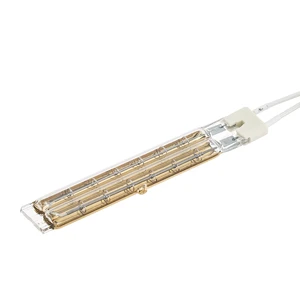 09751713 115v 600w IR Halogen Infrared Heating Lamp Heating Element Twin Tube