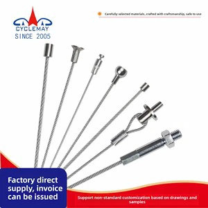 T-type Clamp Head Limit Wire Rope Screw Bolt Safety Terminal FM-D Series For Camera Protection Industrial Applications 0.6-4.5mm